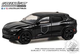 Black Bandit Series 28 - 2023 Ford Mustang Mach-E GT - Black Bandit Police,Greenlight Collectibles