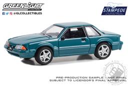 PREORDER The Drive Home to the Mustang Stampede Series 1 - 1992 Ford Mustang LX 5.0 - Deep Emerald Green (AVAILABLE MAY-JUN 2023),Greenlight Collectibles