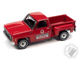PREORDER Auto World - Big Country Collectibles - 2023 Release 1 - Texaco 1973 Chevy Cheyenne Step Side in Red (AVAILABLE JUN-JUL 2023),Auto World