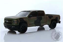 US Army Base - 2015 Chevrolet Silverado 1500 - Camouflage,Greenlight Collectibles