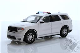Hot Pursuit - 2022 Dodge Durango Pursuit - White (Hobby Exclusive) w/ Lightbar,Greenlight Collectibles