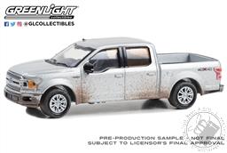 PREORDER All-Terrain Series 15 - 2020 Ford F-150 SuperCrew - Iconic Silver with Mud Spray (AVAILABLE JUN-JUL 2023),Greenlight Collectibles