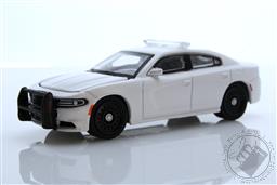 Hot Pursuit - 2022 Dodge Charger Pursuit - White (Hobby Exclusive) w/ Lightbar,Greenlight Collectibles