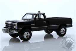 1992 1st Generation Ram Pulling Truck Black - Outback Toy’s Exclusive,Greenlight Collectibles