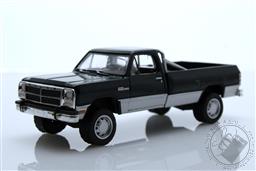 1992 1st Generation Ram (Lifted) Dark Green/Silver - Outback Toy’s Exclusive,Greenlight Collectibles