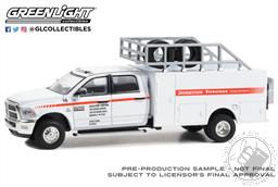 PREORDER Dually Drivers Series 13 - 2018 Ram 3500 Dually Tire Service Truck - Firestone and Bridgestone Emergency Road Service (AVAILABLE JUL-AUG 2023),Greenlight Collectibles