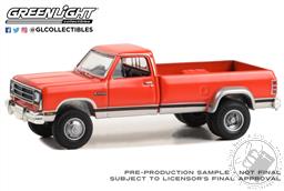 PREORDER Dually Drivers Series 13 - 1989 Dodge Ram D-350 Dually - Colorado Red and Sterling Silver (AVAILABLE JUL-AUG 2023),Greenlight Collectibles