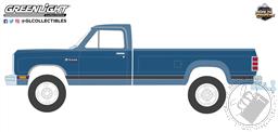 PREORDER Dually Drivers Series 14 - 1989 Dodge Ram D-350 Dually – Twilight Blue Metallic and Ice Blue Metallic (AVAILABLE NOV-DEC 2023),Greenlight Collectibles