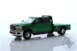 2022 Ram 3500 Tradesman Dually Flatbed - Green - PLH Sales & Service Exclusive (LOOSE, NO BLISTER PACK) Greenlight ,Greenlight Collectibles