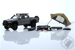 2020 Toyota Tacoma TRD PRO Overland Diecast 1:64 Scale Model Gray,GCD Models