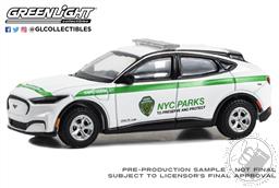 PREORDER 2023 Ford Mustang Mach-E Select - New York City Department of Parks & Recreation (Hobby Exclusive) (AVAILABLE NOV-DEC 2023),Greenlight Collectibles