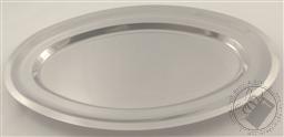 Old World Cuisine Medium Oval Stainless Steel Tray 13.2 x 8.86 Inch,Old World Cuisine