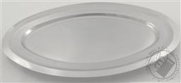 Old World Cuisine Extra Large Oval Turkey Tray / Platter, Stainless Steel, 19 Inch X 13 Inch (Stainless Steel Turkey Platter),Old World Cuisine