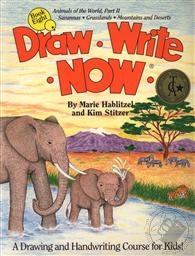 Draw Write Now, Book 8: Animals of the World, Dry Land Animals,Marie Hablitzel, Kim Stitzer 